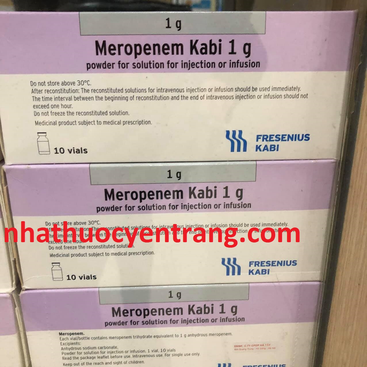 Meropenem 1g Kabi