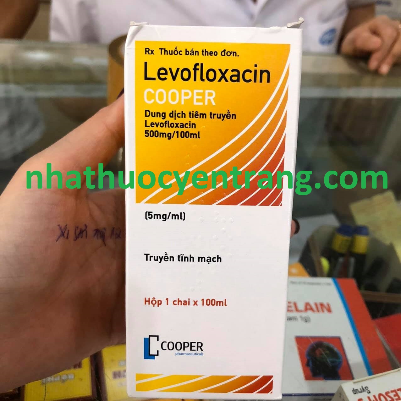 Levofloxacin Cooper 500mg/100ml