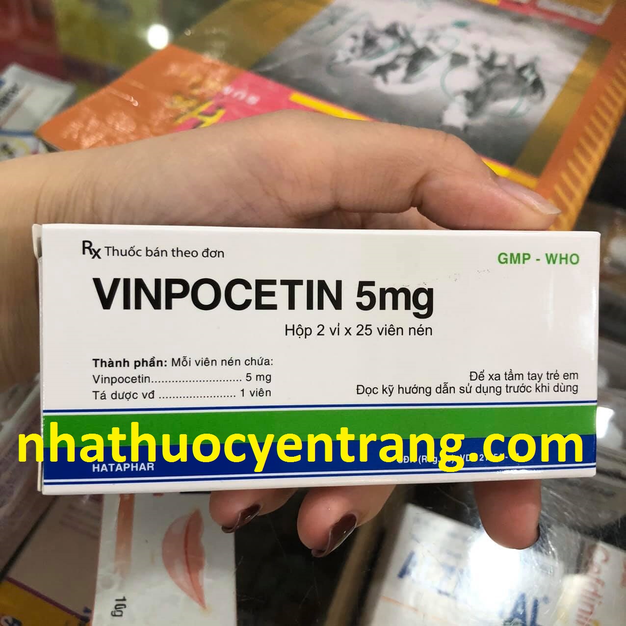 Vinpocetin Hà Tây