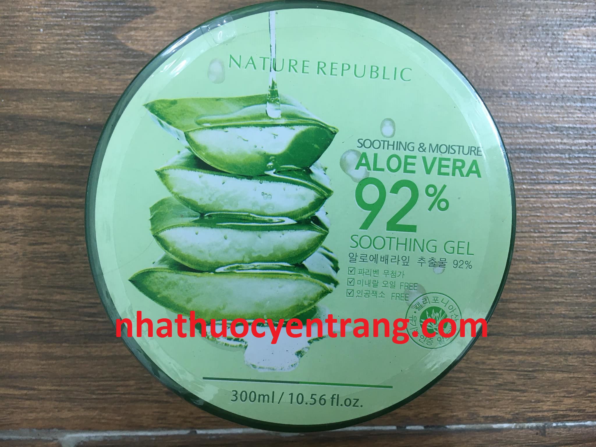 Nature Republic Aloe Vera 92% Soothing Gel