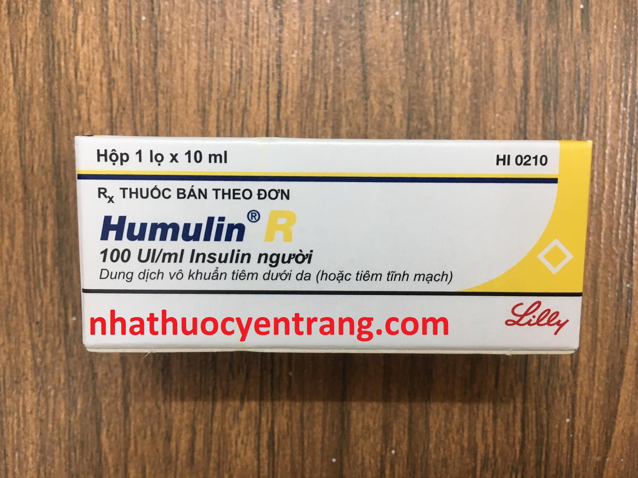 Humulin R 100IU/ml 10ml