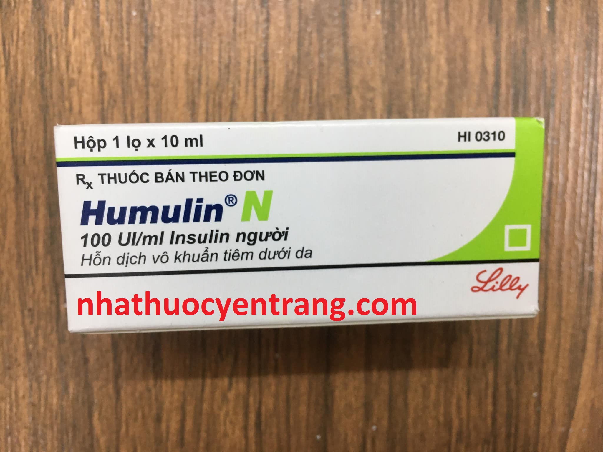 Humulin N 100IU/ML 10ML