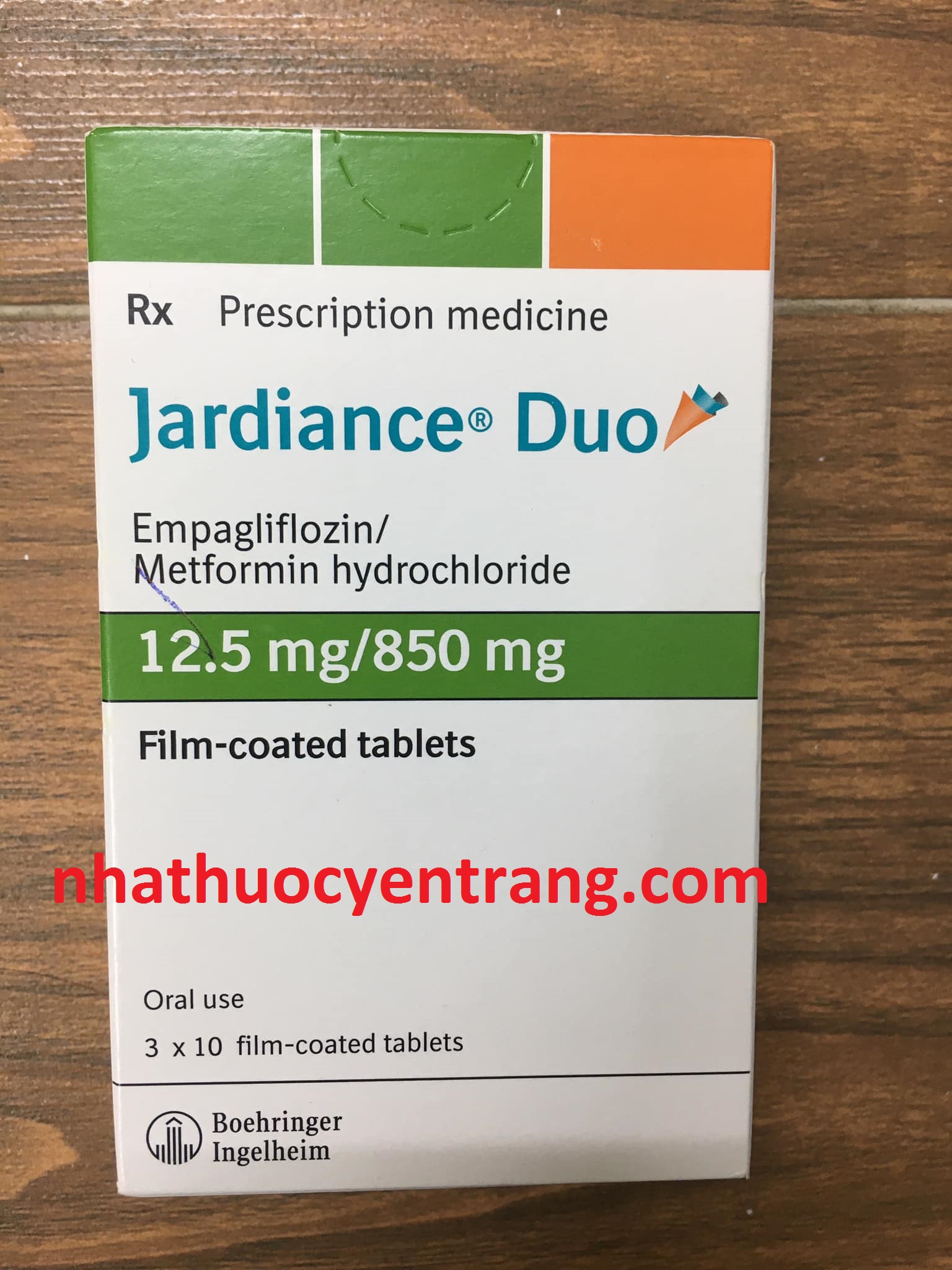 Jardiance Duo 12.5/850 mg