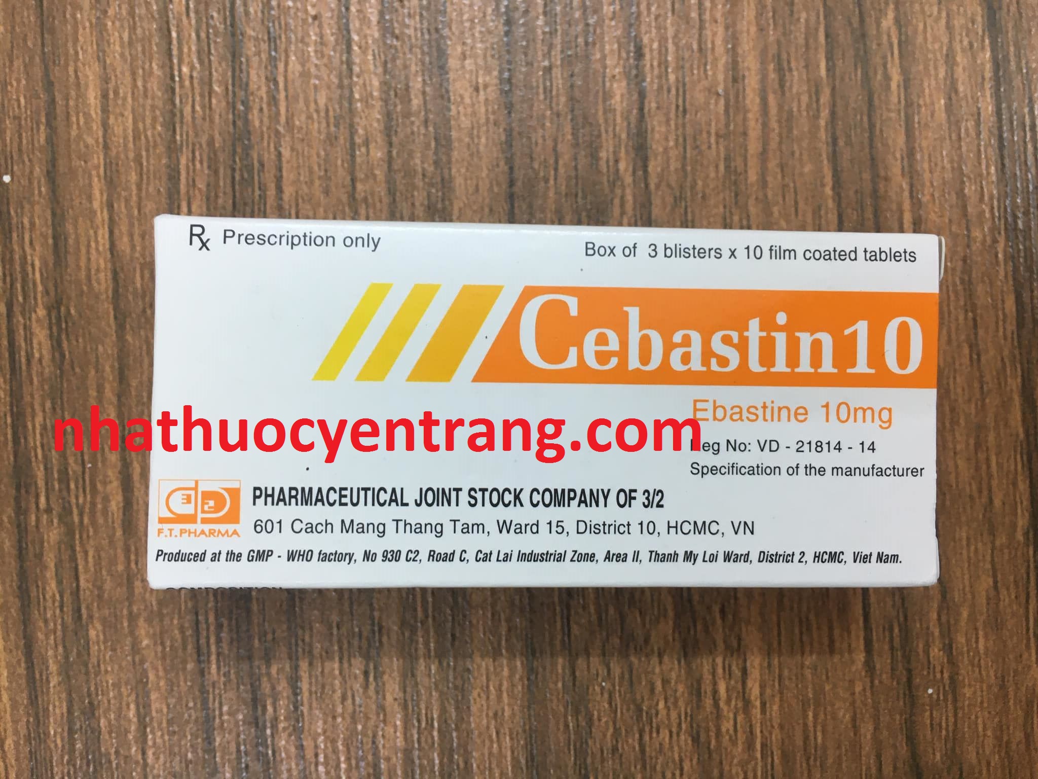 Cebastin 10mg