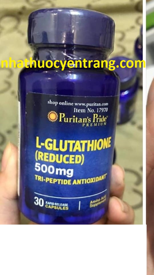 L - Glutathione 500mg Puritan Pride 30 viên