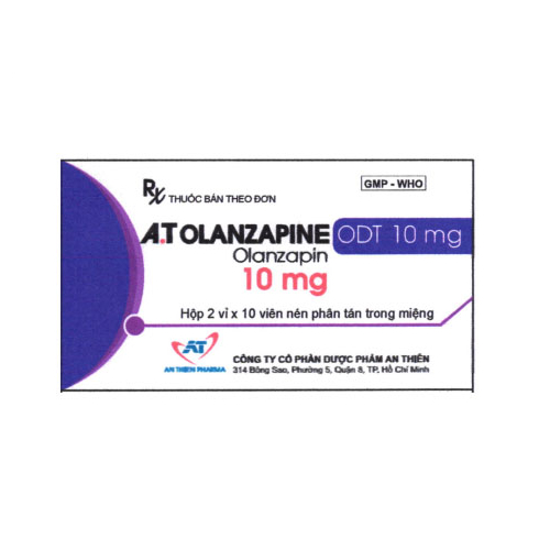 A.T Olanzapine 10mg