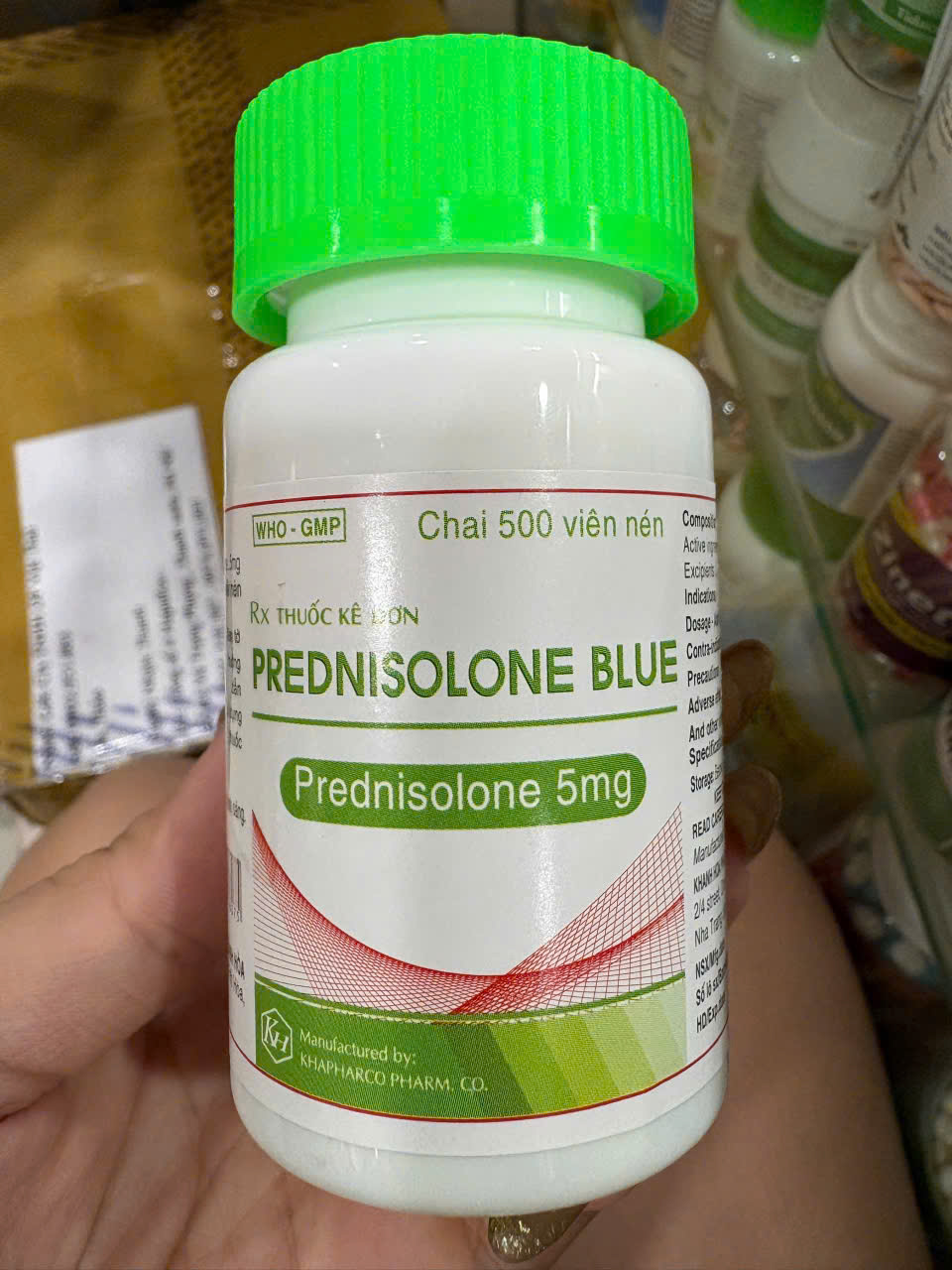 Prenisolone Blue 5mg