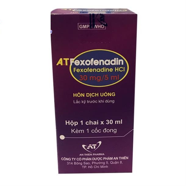 AT Fexofenadine Lọ 30ml