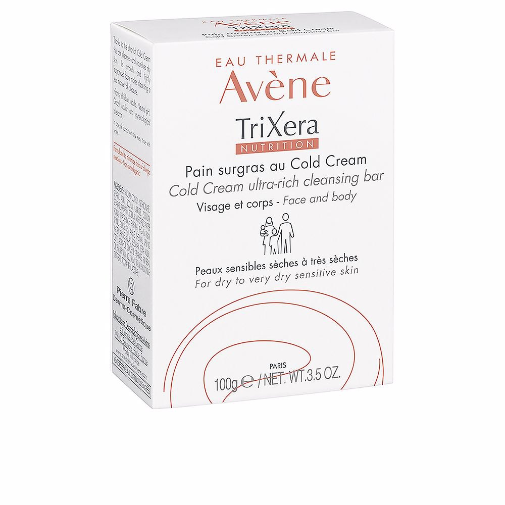 Thanh Kem Tắm Cho Da Khô Avene Trixera 100g