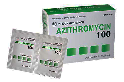 Azithromycin 100mg Hậu Giang