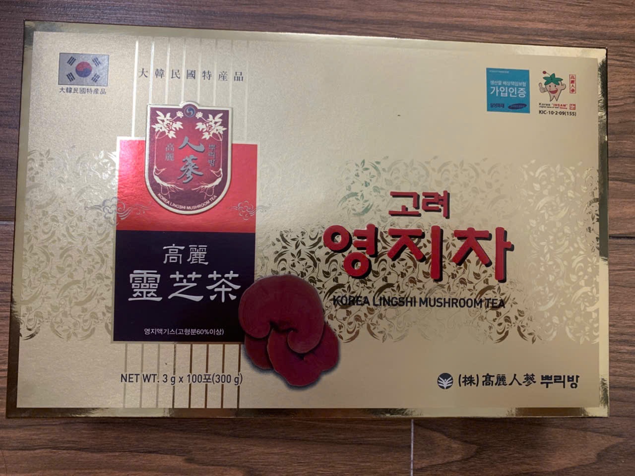 Trà linh chi hòa tan Hàn Quốc