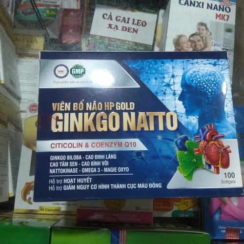 Viên bổ não HP Gold Ginkgo Natto