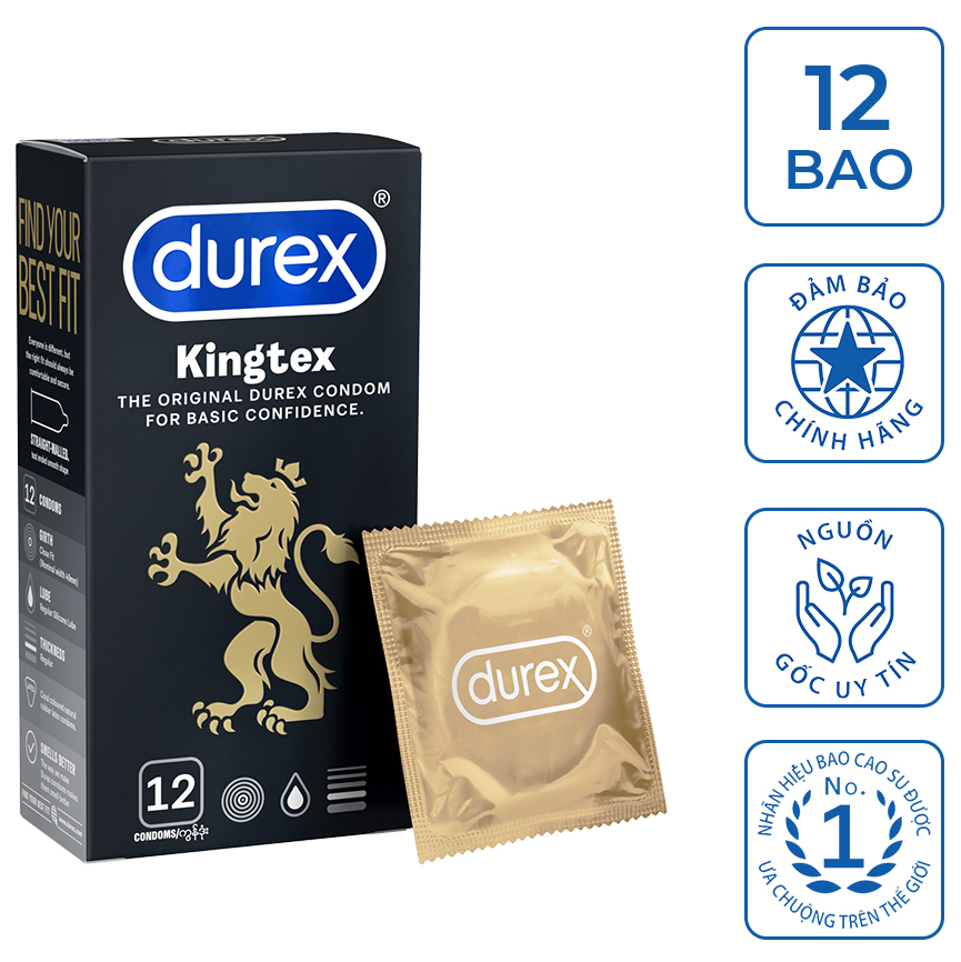 BCS Durex Kingtex (12 cái)