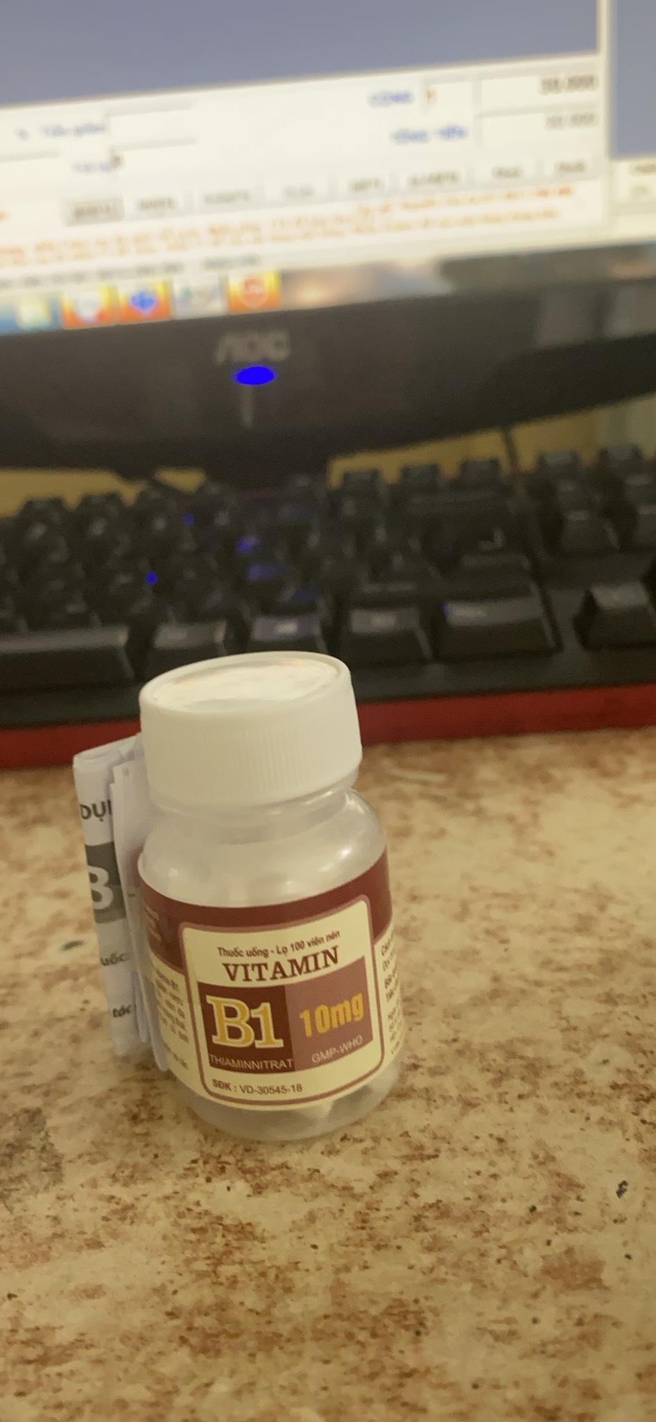 Vitamin B1 10mg Pharbaco