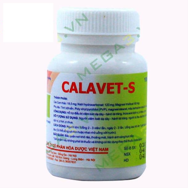 Calavet - S (Lọ 100 viên)