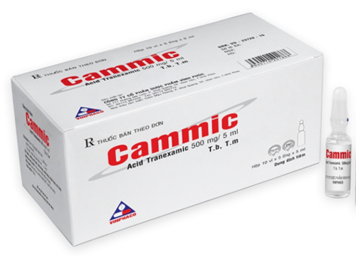 Cammic 500mg tiêm