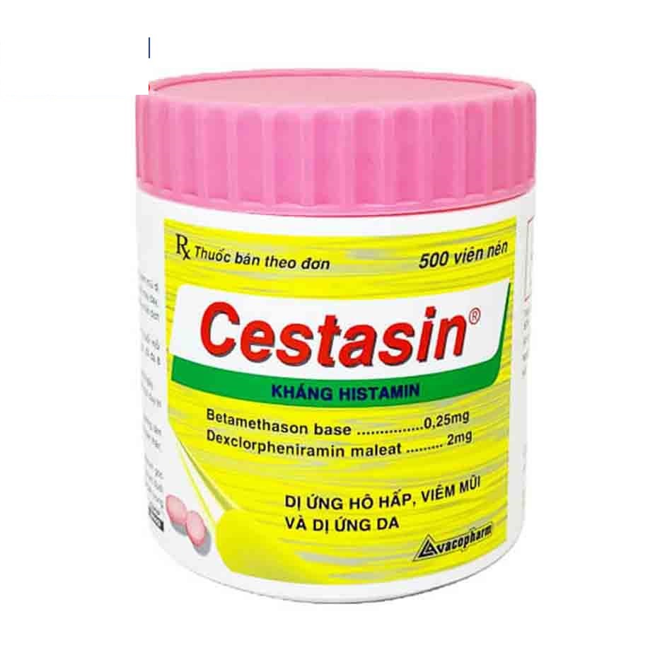 CESTASIN (LỌ 500 VIÊN NÉN)