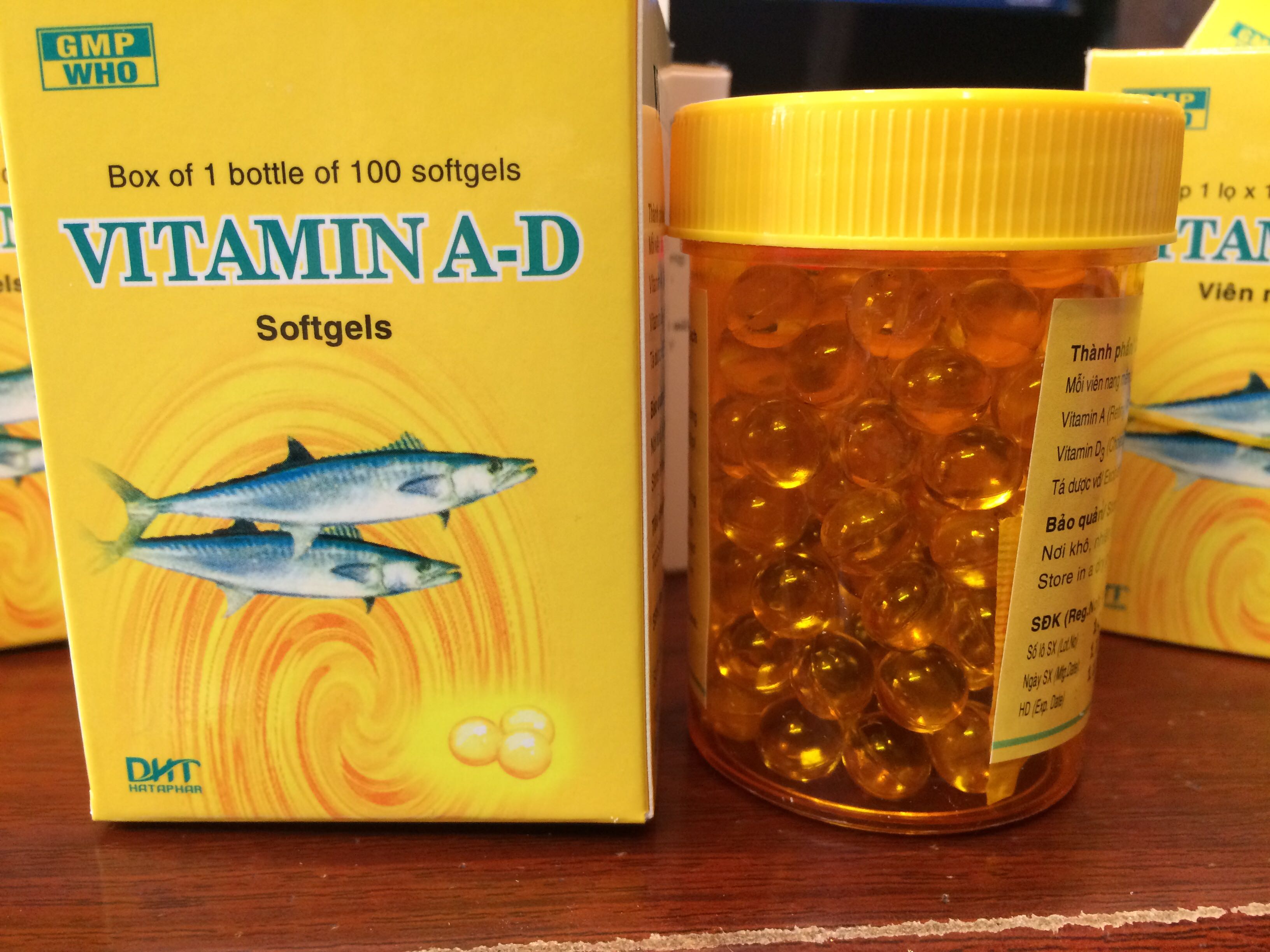 Vitamin A - D (lọ)