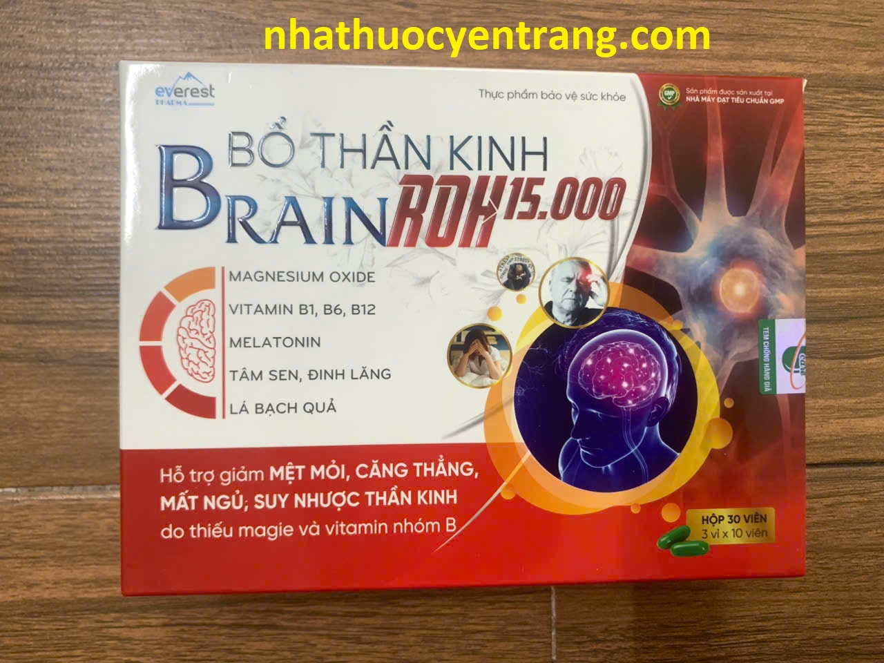 Bổ thần kinh Brain ROH 15.000