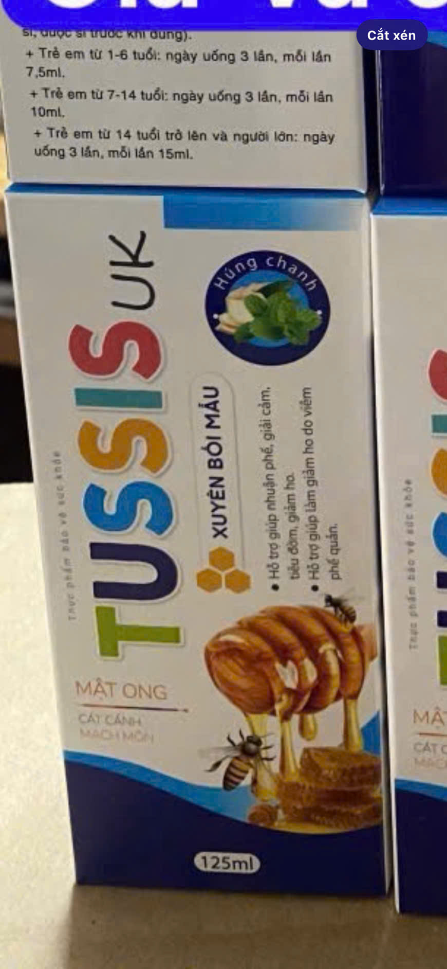 Siro Ho Tussis UK 125ml
