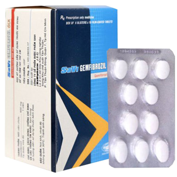 Savi Gemfibrozil 600mg
