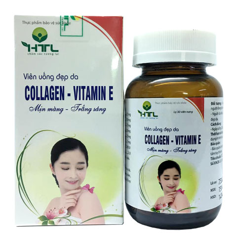 Viên uống đẹp da Collagen Vitamin E