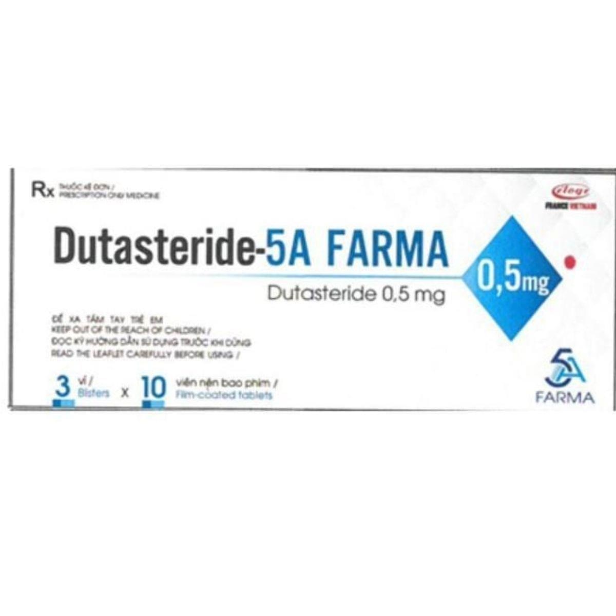 Dutasteride-5A Farma 0.5mg