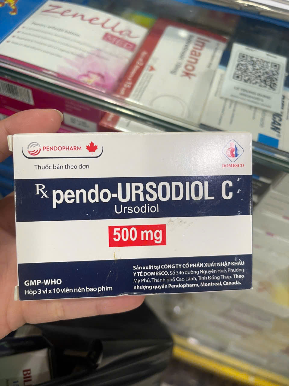 Pendo Ursodiol C 500mg