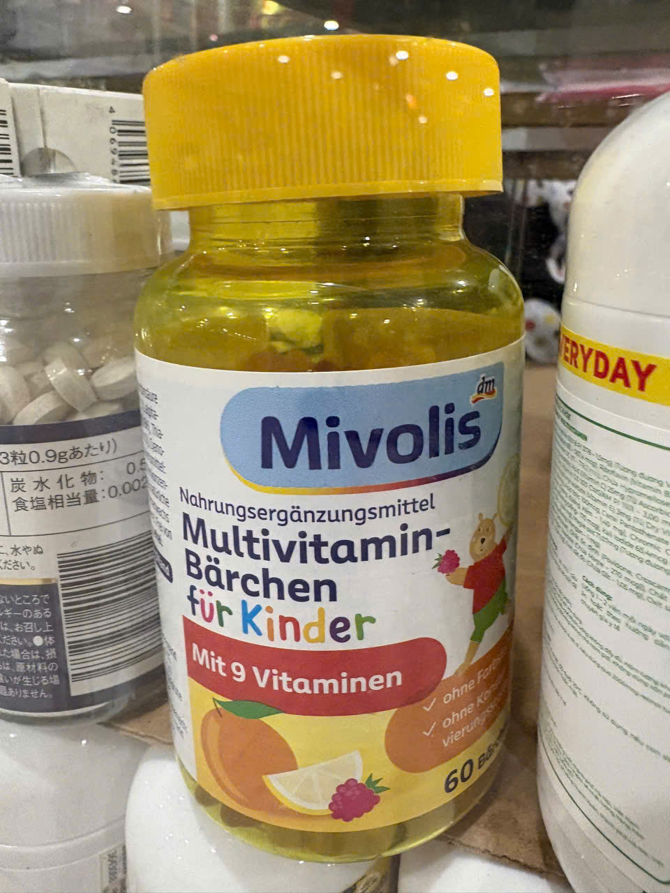 Kẹo gấu Mivolis Multivitamin 60 viên Đức