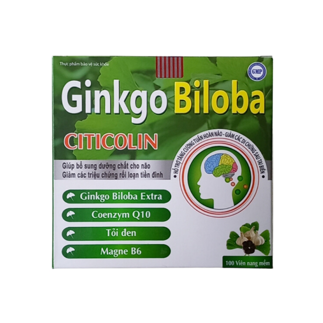 Ginkgo Biloba Citicolin