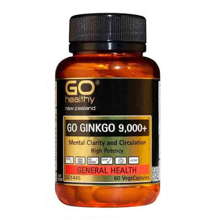 GO GINKGO 9,000+ – 60 viên
