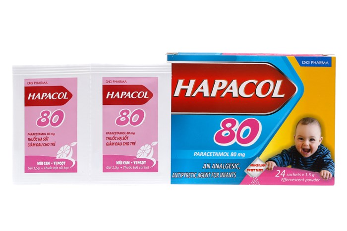 Hapacol 80mg