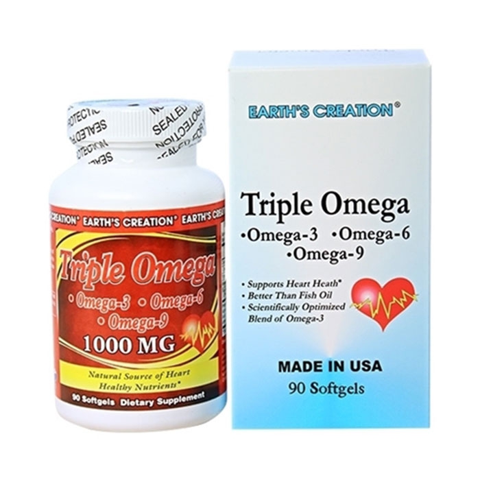 EARTH’S CREATION TRIPLE OMEGA 3 6 9 1000mg