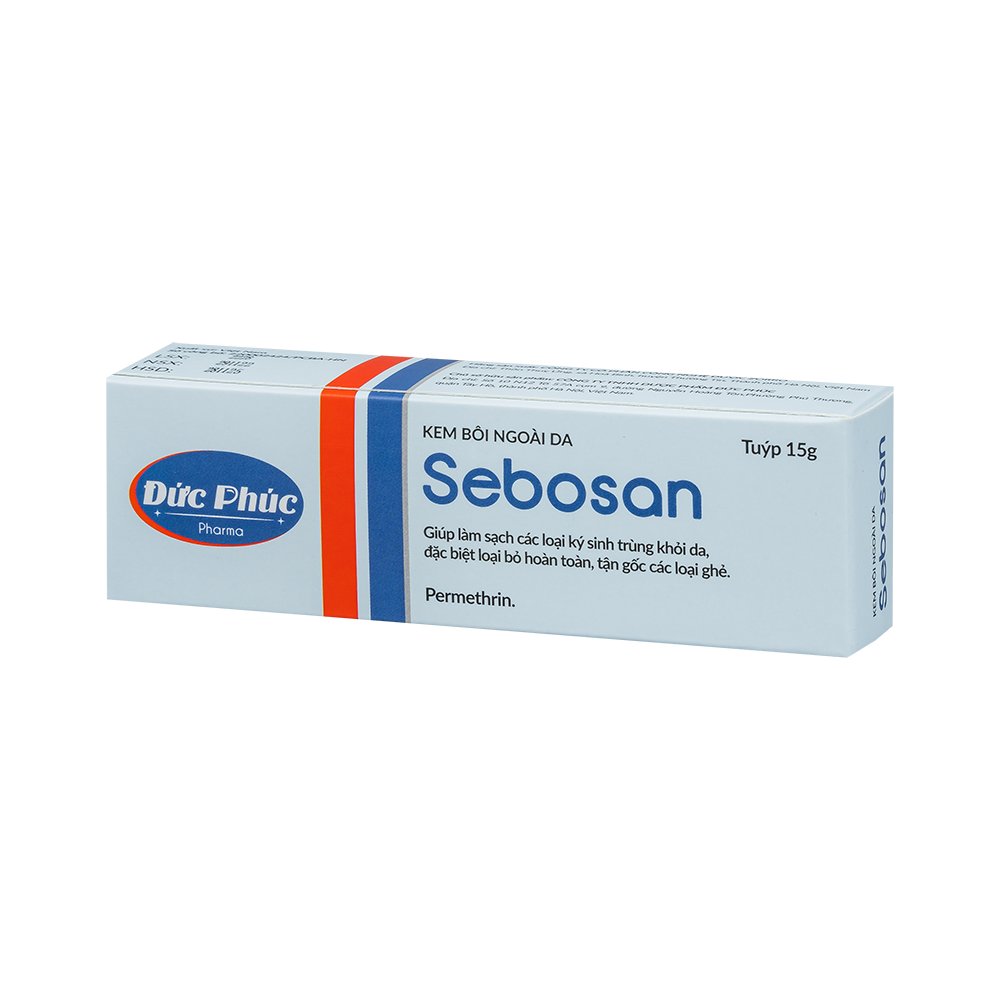 Kem bôi ghẻ SEBOSAN 15g