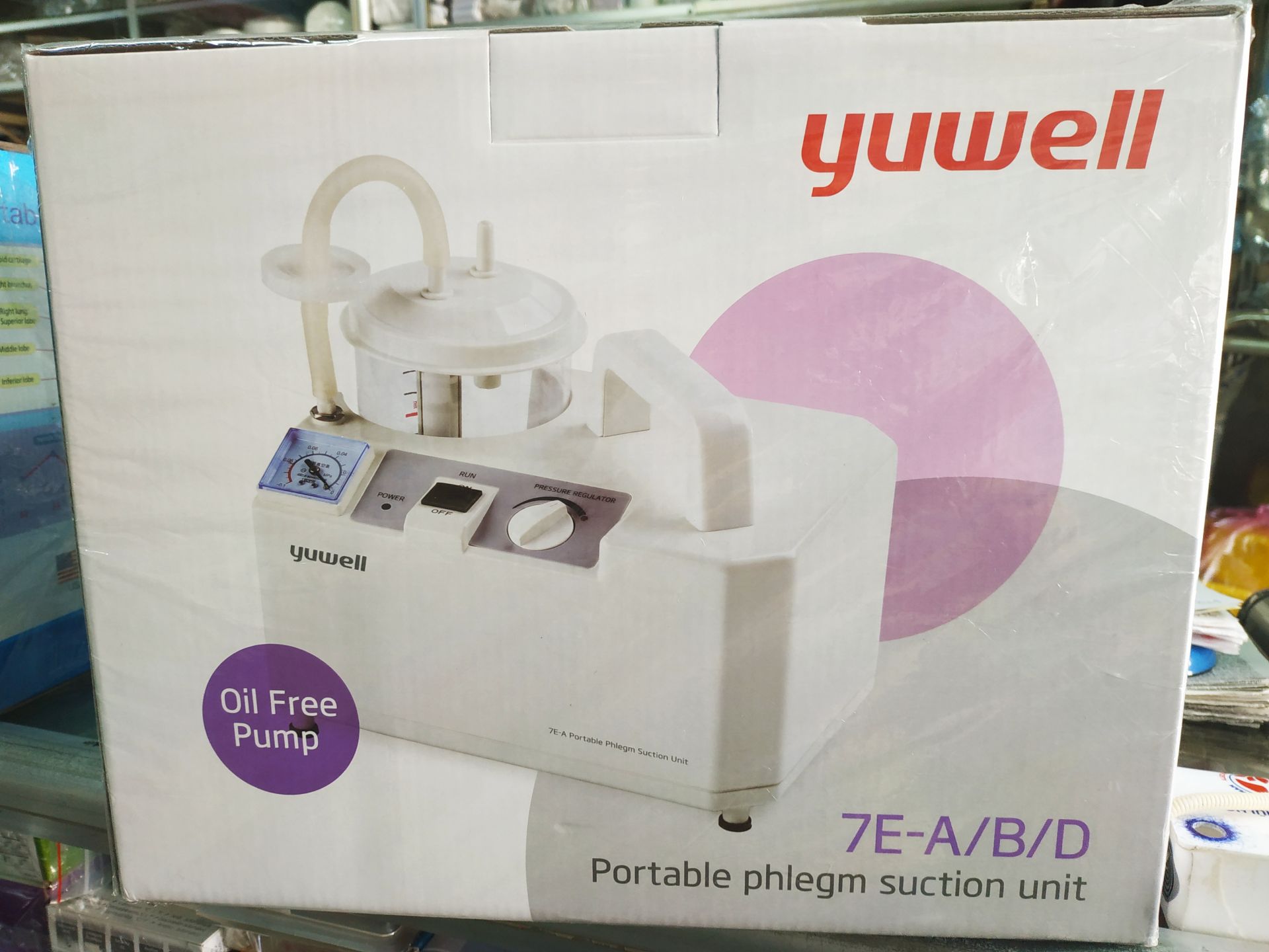 Máy hút dịch 1 bình Yuwell 7E-A