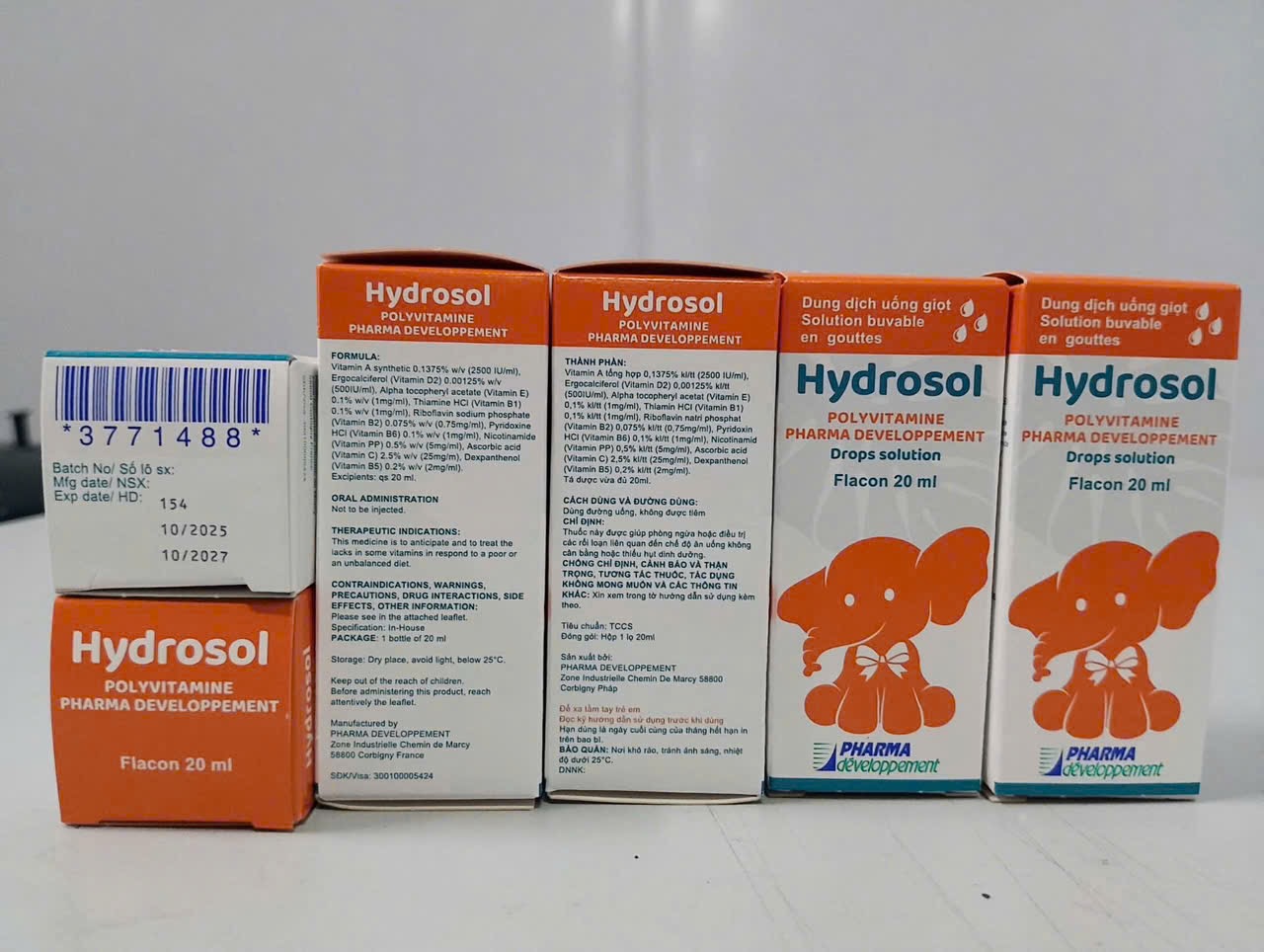 Hydrosol Polyvitamine 20ml