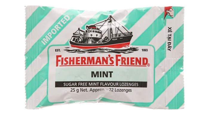 Kẹo Cay Con Tàu Fisherman's Friend Mint