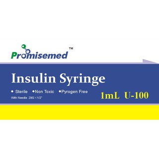 Kim tiêm tiểu đường Promisemed 1ml 100 IU