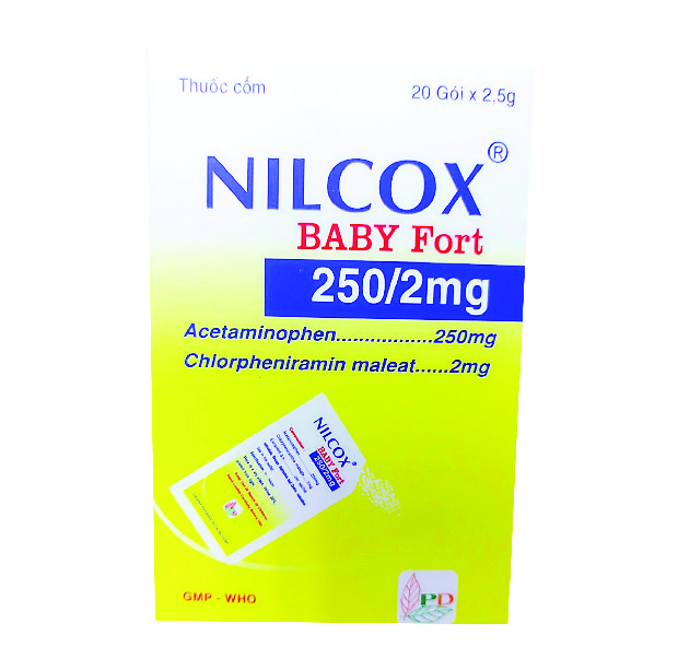 Nilcox Baby Fort 250/2mg