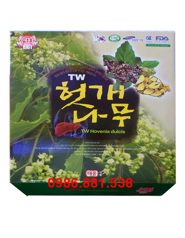 NƯỚC BỔ GAN HOVENIA DULCIS TW