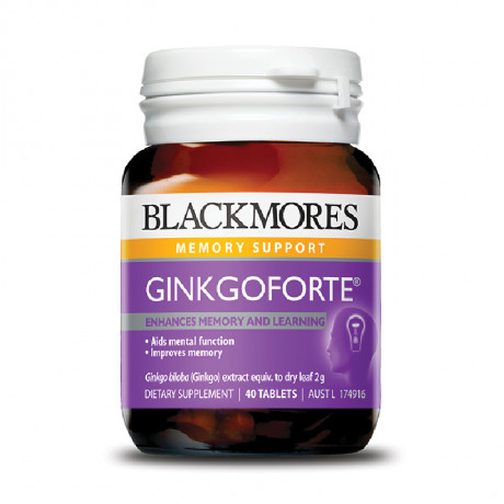 Black Mores Ginkgo Forte 40 viên