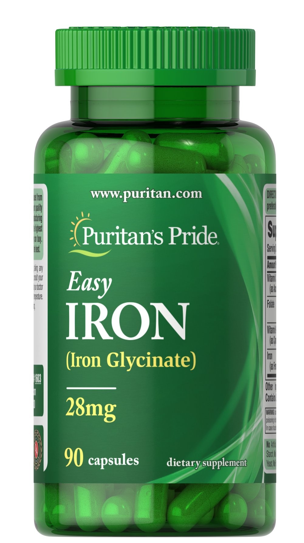 Easy Iron 28mg Puritan's Pride