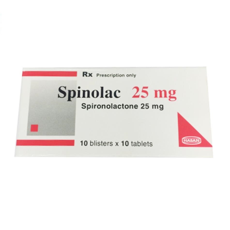 Spinolac 25mg (100 viên)