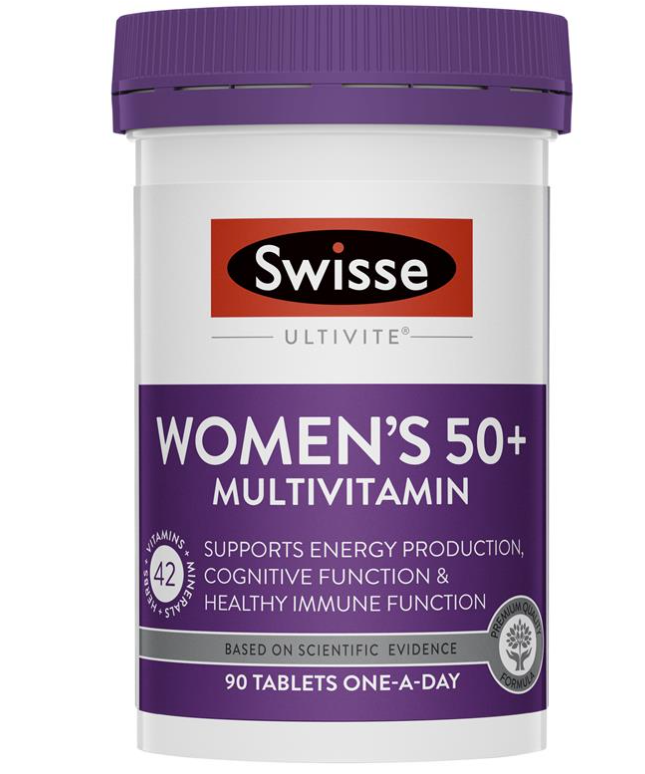 Swisse Women’s 50+ Multivitamin 90 Tablets