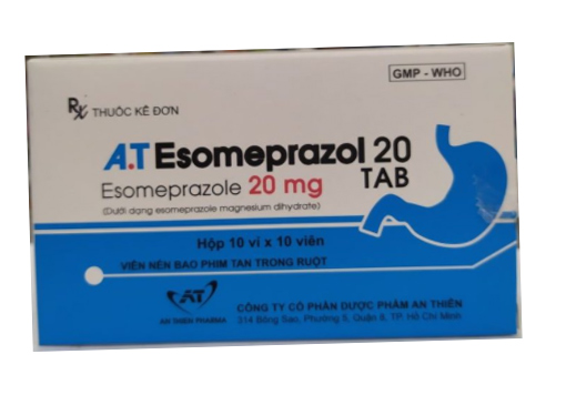 A.T Esomeprazol 20mg