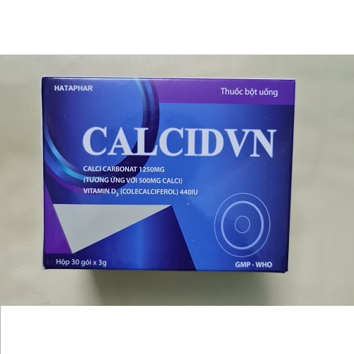 Calcidvn gói bột
