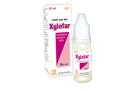 THUỐC NHỎ MŨI XYLOFAR 10ML