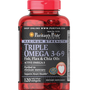 Puritan's Pride Triple Omega 3-6-9 120 viên