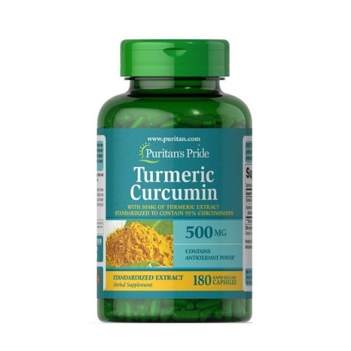 Turmeric Curcumin Puritan's Pride 500mg - 180 viên