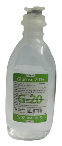 Glucose 20% 250ml Kabi